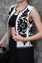 Ethnic Patterned Embroidered Vintage Vest - 2
