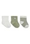 Koala Boy 3-Piece Combed Cotton Socks 10133 Ecru