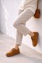 Women's Suede Lace-Up Casual Everyday Shoes – Orthopedic & Thermo Lightweight Comfortable Sole - 2