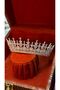 Zircon Stone Queen Model Bridal Crown – Luxury Crown – 2 Years Warranty - 5