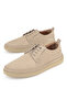 , Men's Genuine Leather Comfort Shoes 1611025Z2021 Sand - 5