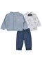 Bow Tie Cardigan 3-Piece Set 6-18 Months - White 18-24 Months - 2