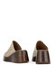 , Women's Genuine Leather Padded Slippers 1611047Z1700 Mink - 3