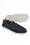 , Men's Genuine Leather Comfort Shoes 1611025Z2022 Navy Blue - 4