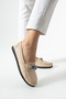 Women's Ballet Flats with Buckle Detail, Stylish Comfortable Orthopedic Casual Shoes - 3