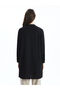 Black Judge Collar Women's Shirt Tunic - 6
