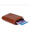 Mechanism-Enabled Rfid-Enabled Wallet Credit Card Holder - Genuine Leather - 5