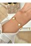 316L Steel Mini Bracelet Women Men Unisex Bracelet Gold Double Sided Bracelet - 5
