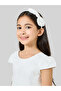 Girls White Lace Short Sleeve Dress - 5