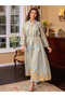 Women Embroidered A-Line Jalabiya - 6