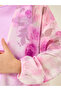 Girls Lilac Printed Abaya with Inner Dress - 3