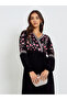 Women Embroidered V Neck Maxi Dress - 2