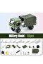 Military Vehicle Truck Building Model Kit– Metal Army Vehicle Model Assembly Kit Stem Project Vehicles 🚛 🛠️ - 2