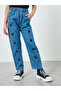 Girls Heart Print Jeans with Pockets