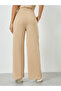 Women Beige Wide Leg Joggers - 4