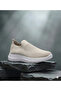 Beige Unisex Laceless Knitwear Sneaker - 2