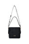 Black Zipper Closure Adjustable Detachable Strap Quilted Women's Shoulder Bag 05Pc25K10122 - 3