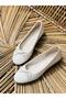 Ce&Ce Istanbul 01 Women's Genuine Leather Bowknot Casual Ballerinas