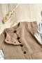 100% Cotton Muslin Baby Romper with Pockets 0-9 Months - 2