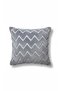 Linen Bohem Soft Punch 2 Pieces Gray Throw Pillow Cover 43X43 - 2