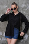 Women's 100% Cotton Imported Fabric Embroidered Shirt - 3