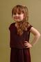 Girl's Glittery Blouse and Loose Trousers 2-Piece Set – Special Occasion Combination - 5