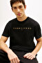 Tjm Normal Cut Linear Logo Men's Orange T-Shirt Dm0Dm20744Sev - 4