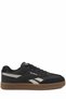 Women's Black Casual Sports Shoes - Suede Detailed Gum Sole Sneaker-C1 - 3