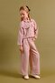 Girl's Buttoned Jacket and Trousers 2-Piece Set – Special Occasion Combination - 2
