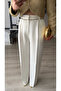 White Premium Palazzo Trousers - 5