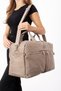 Unisex Large Clinker Fabric Waterproof Long Strap Travel and Sports Bag with Front Pocket Hand Luggage 233 - 2