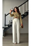 White Premium Palazzo Trousers - 3