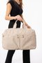 Unisex Large Clinker Fabric Waterproof Long Strap Travel and Sports Bag with Front Pocket Hand Luggage 233