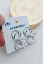 Iconic Bow Silver Color Women's Earrings - 2