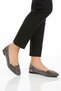 Platinum Stone Embroidered Lightweight Women's Ballerina Shoes 357242 Z - 2