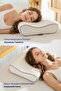Dualsupport American Model Visco Neck Pillow – Orthopedic for Back and Side Sleepers 60X38X10/9Cm - 3