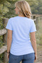 Women's Casual V-Neck T-Shirt Pati Love Printed – Modern Comfortable Fit - 2