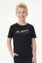 Single Ataturk and Flag Print Themed Children's Short Sleeve T-Shirt - 7