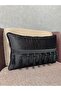 Soft Imported Velvet Black Pendant with Tassels 50X30 Rectangular - 3