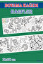 1.5 m Letters Theme Children's Activity Giant Coloring Paper - 2