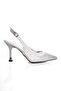Women's Transparent Stone-Embellished Evening Shoes