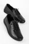 Gain Women's Genuine Leather Rubber Laced Casual Shoes with Sewing Detail B4386 - 2
