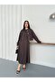 Lycra Denim Gilet Dress Jacket Set Islamic Clothing - 2