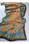 Luxury Voile Silk Shawl Hijab Foulard Scarf Shawl H Pattern 70 X 180 cm - 3
