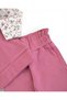 Baby Girl Collar and Sleeve Detail Set, 6-9-12-18-24 Months Seasonal Stylish 2-Piece Special Occasion Set - 6