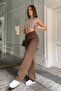 Dark Brown Palazzo Jean Mg1247 - 6