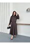 Lycra Denim Gilet Dress Jacket Set Islamic Clothing - 6