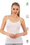 Özkan 2040 3-Pack Women's Viscose Black Coffee White Satin Collar Mixed Color Undershirt Flexible Comfortable Inc. - 6