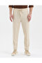 Men's Regular Fit Trousers with Elastic Waist and Lycra Cuffs - 2