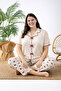 Luna Touch Extra Soft Summer Women's Pajama Set – Buttonless, Short Sleeve, Plus Size Women's Pajamas - 5
